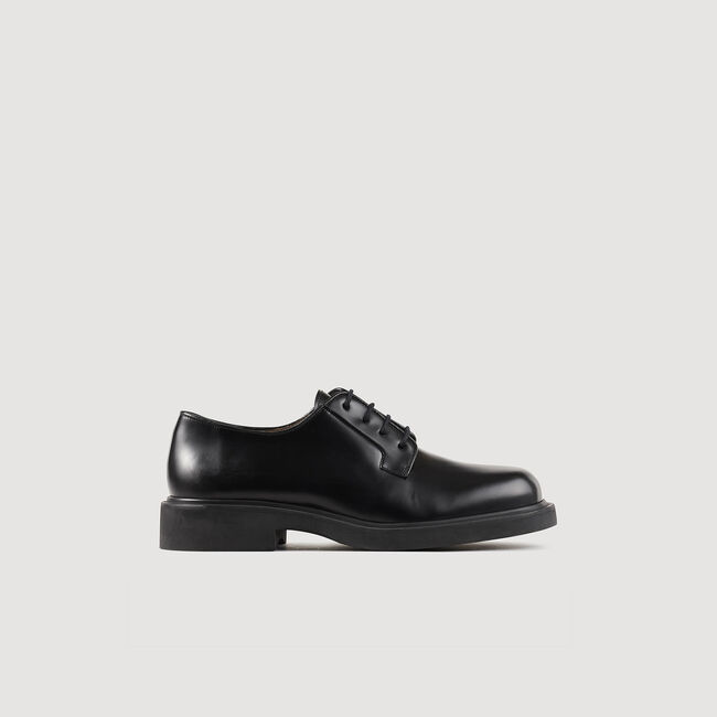 Derby veterschoenen lakleer