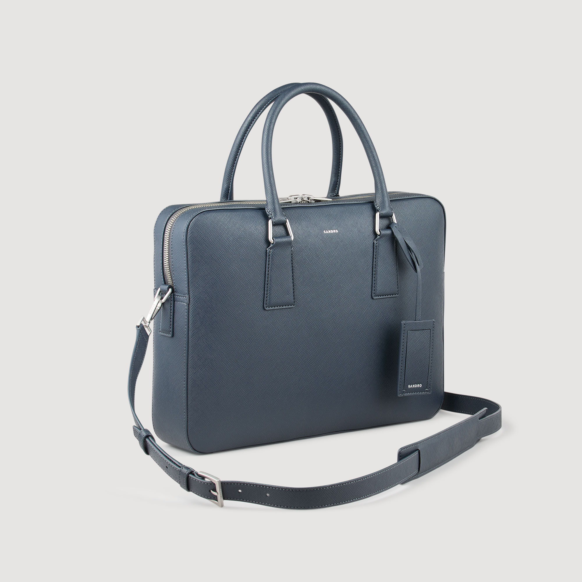 Laptoptas/aktetas gereconstrueerd leer