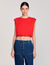 T-shirt kort gedrapeerd