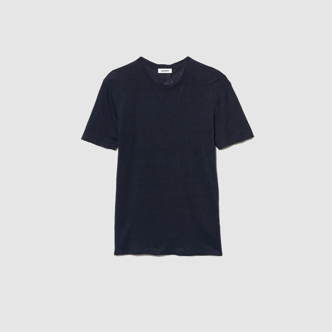T-shirt van gecertificeerd linnen