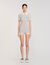 Playsuit gestreept tricot