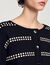 Cardigan vest met studs