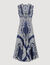Lange jurk bandana print
