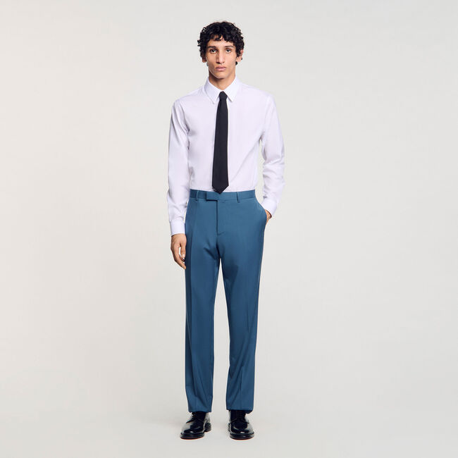 Pantalon kostuum wol