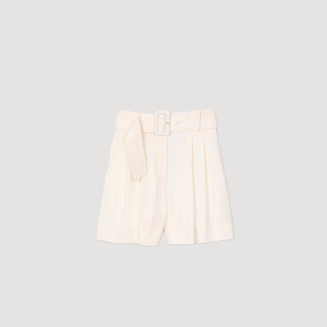 Short hoge taille met pailletten