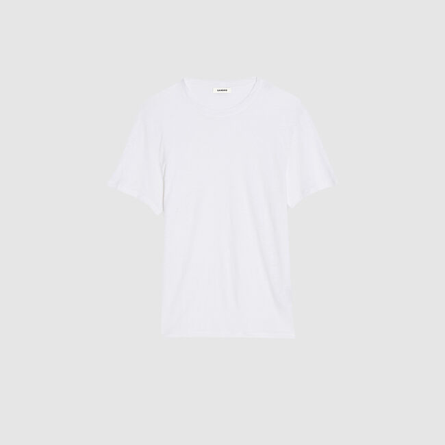 T-shirt van gecertificeerd linnen
