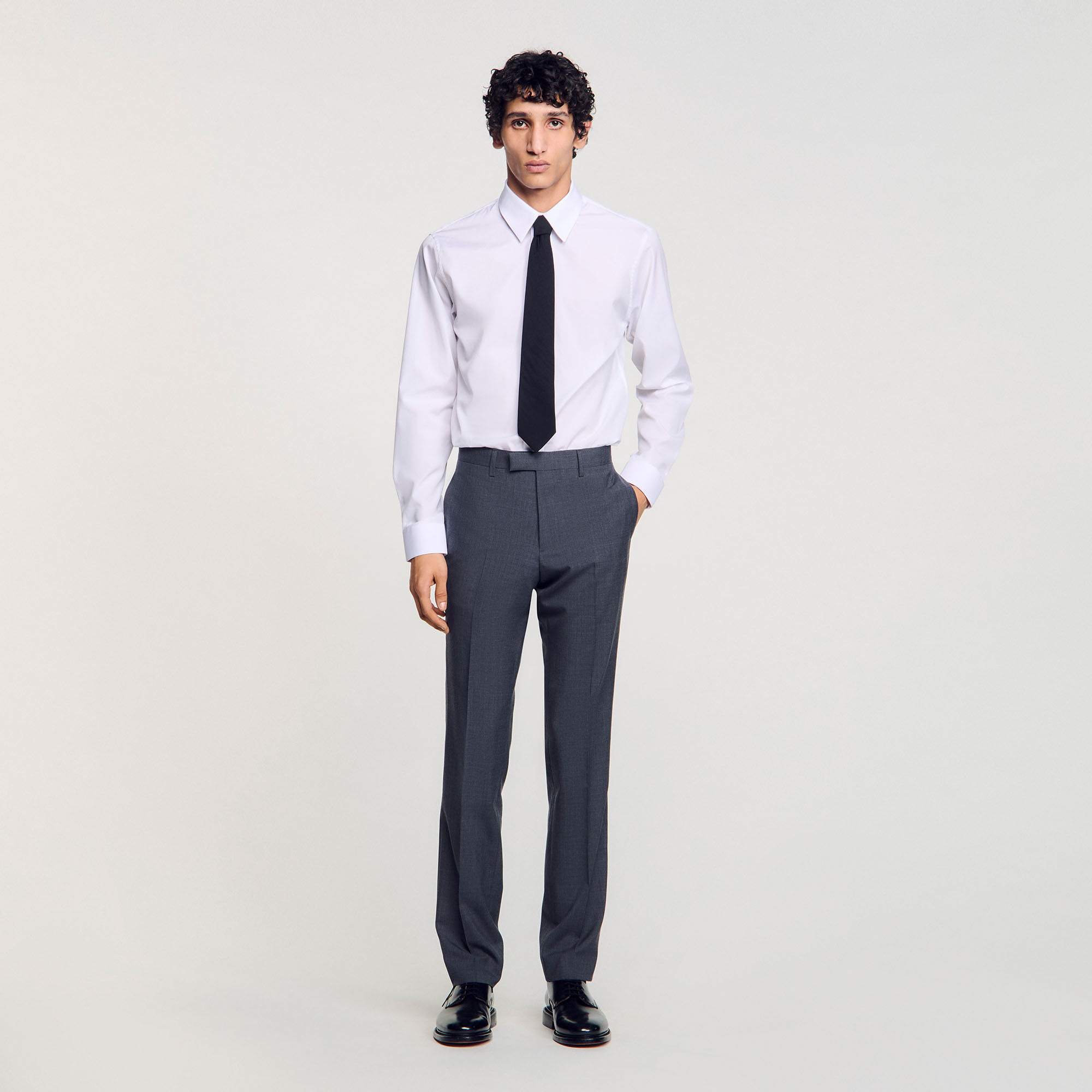 Pantalon kostuum wol