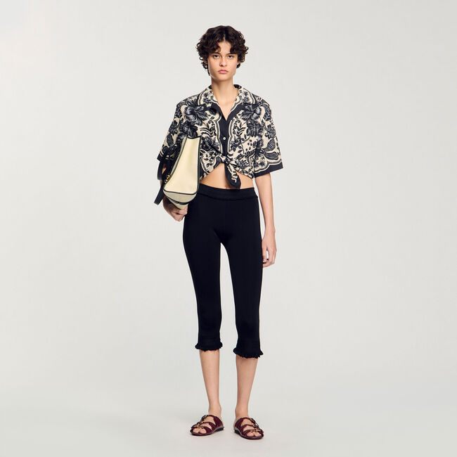 Overhemdblouse bloemenprint
