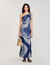 Lange jurk bandana print
