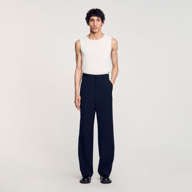 Pantalon kostuum wol