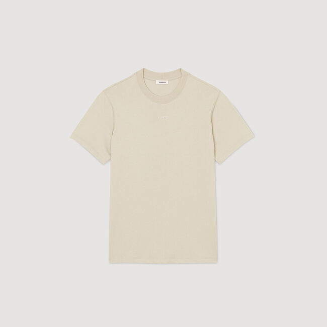 T-shirt katoen logo