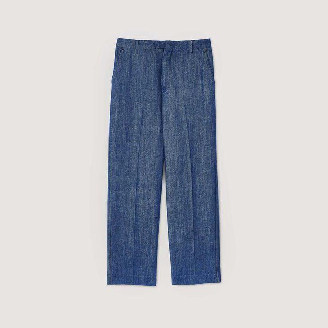 Pantalon chambray