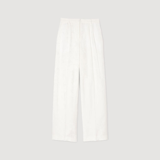 Pantalon jacquard Bloem