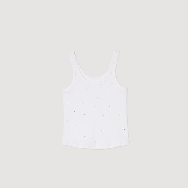 Tanktop met stras