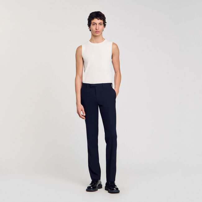 Pantalon kostuum wol