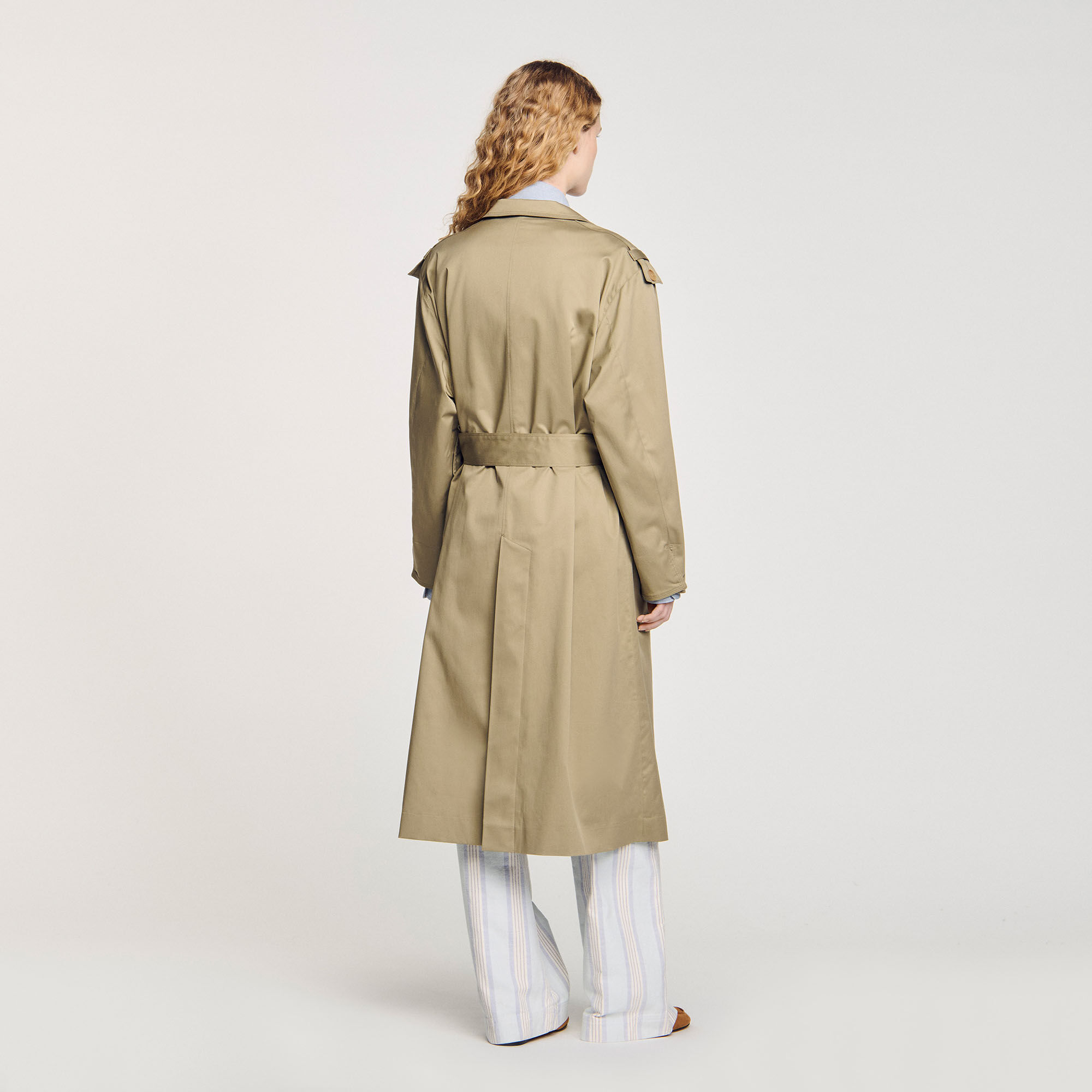 Trenchcoat met ceintuur