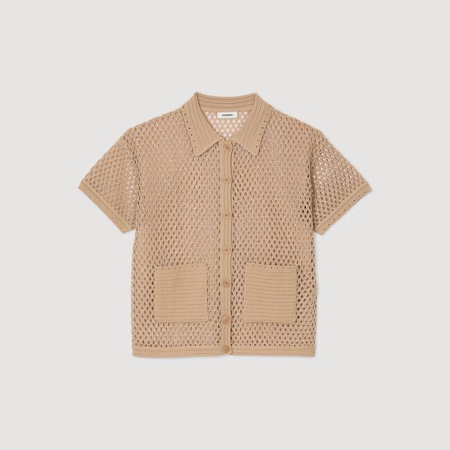 Cardigan vest stras