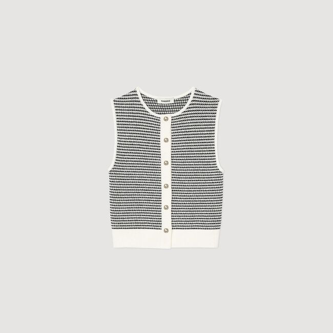 Gilet gestreept
