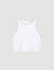 Korte top met parels