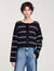 Cardigan vest met studs