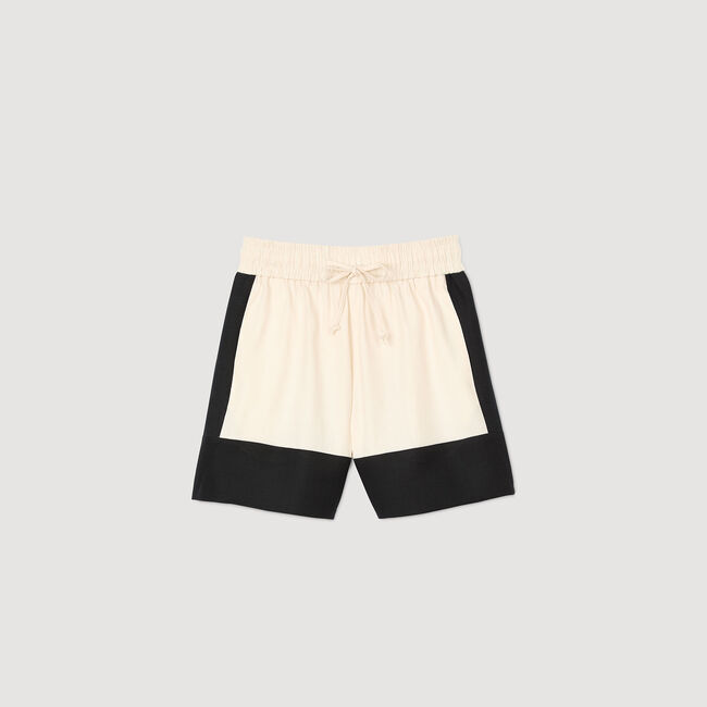 Short tweekleurig