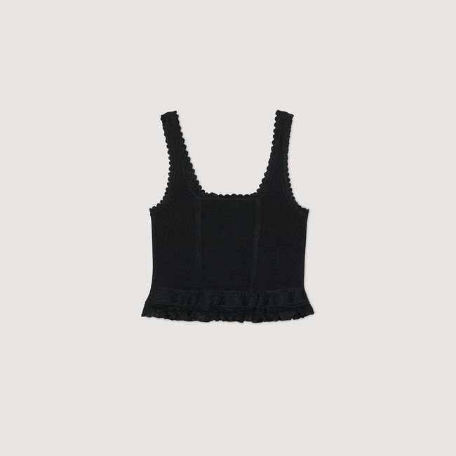Top met volants