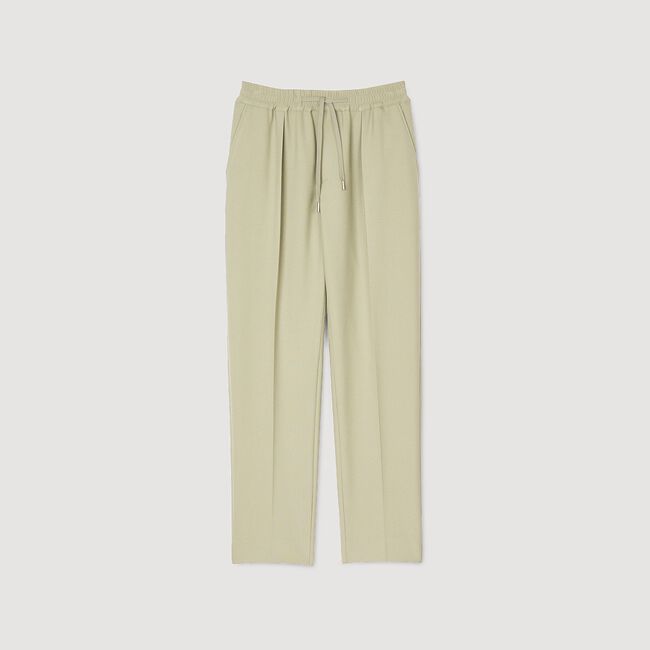 Pantalon recht elastische taille