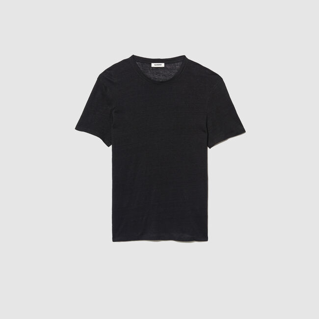 T-shirt van gecertificeerd linnen