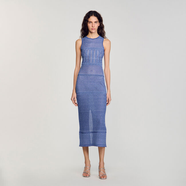 Midi jurk tricot