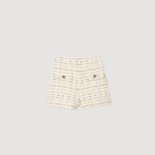 Short van prachtige tweed