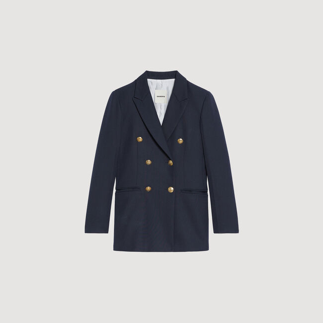 Damesblazer met dubbele knopenrij