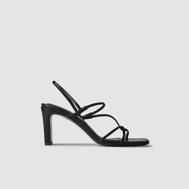 Sandalen met smalle bandjes